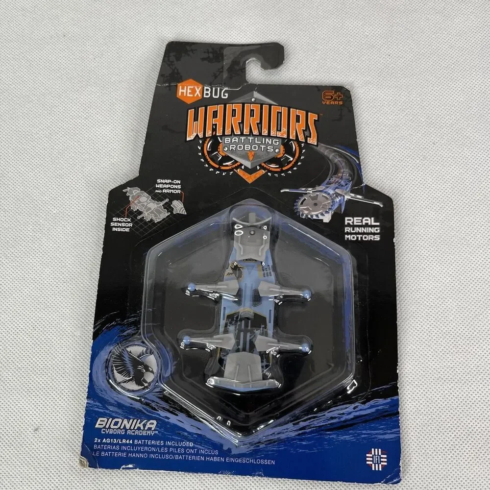 5 for‎ $25| HEXBUG Cyborg Academy Warriors battling robots BIONIKA S1-2C